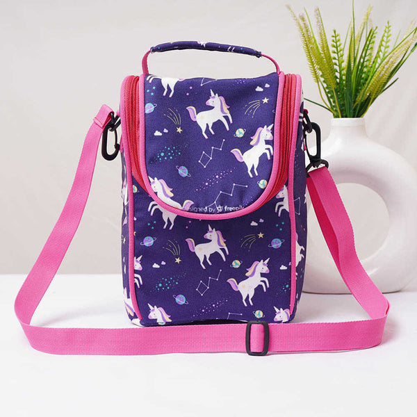 Personalised Unicorns Printed Kids Lunch Bag